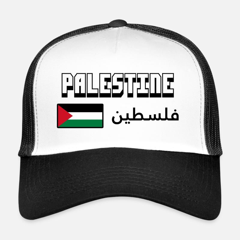 Palestine - Trucker Cap - white/black