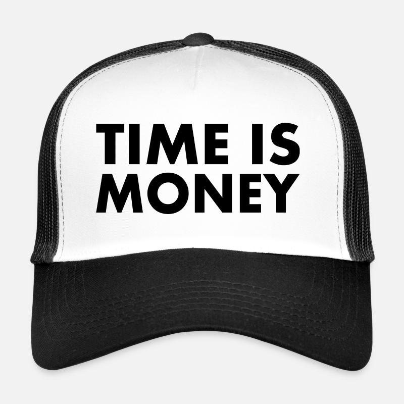 Time is money Casquette trucker 