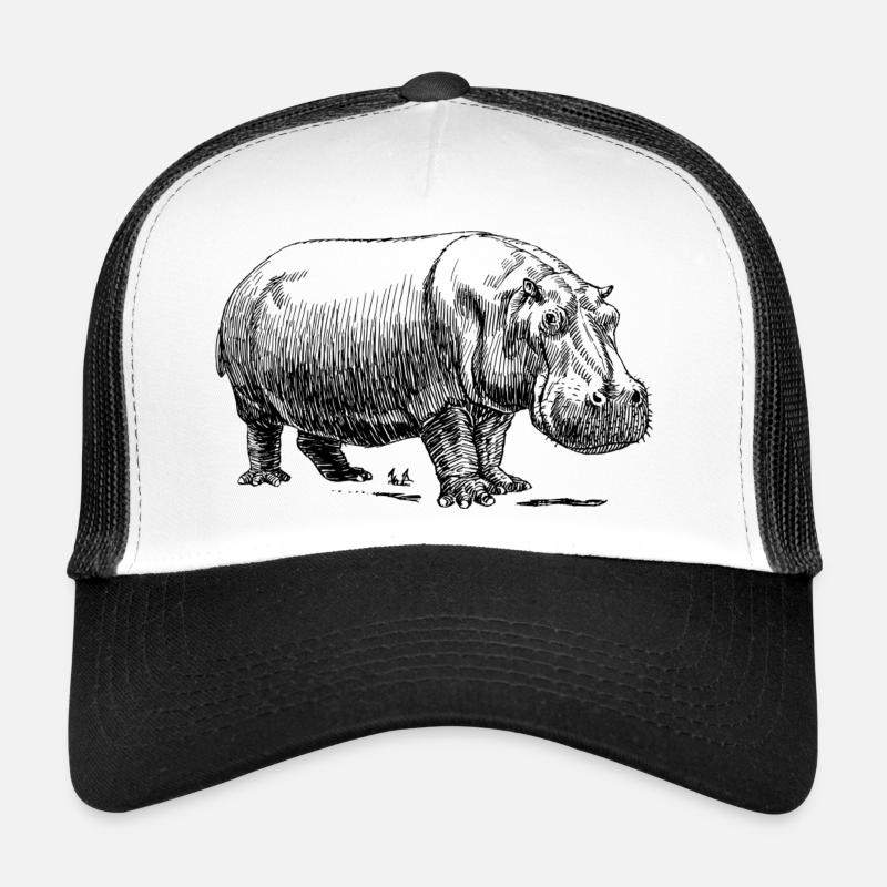 Hippopotame Casquette trucker 