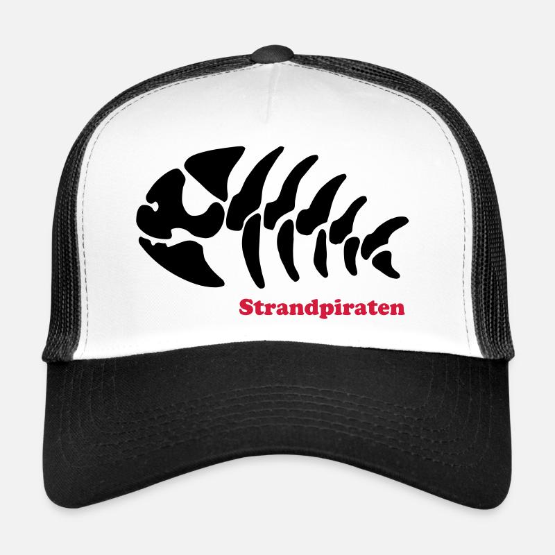 pêche pirates de plage de pirate Casquette trucker 