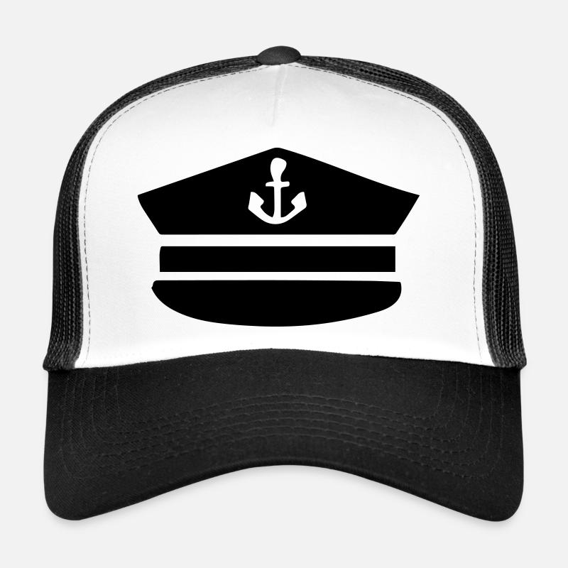 Casquette de capitaine - Capitaine Casquette trucker 