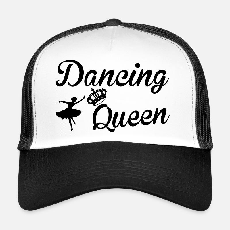 Dancing Queen - Trucker Cap - Weiß/Schwarz