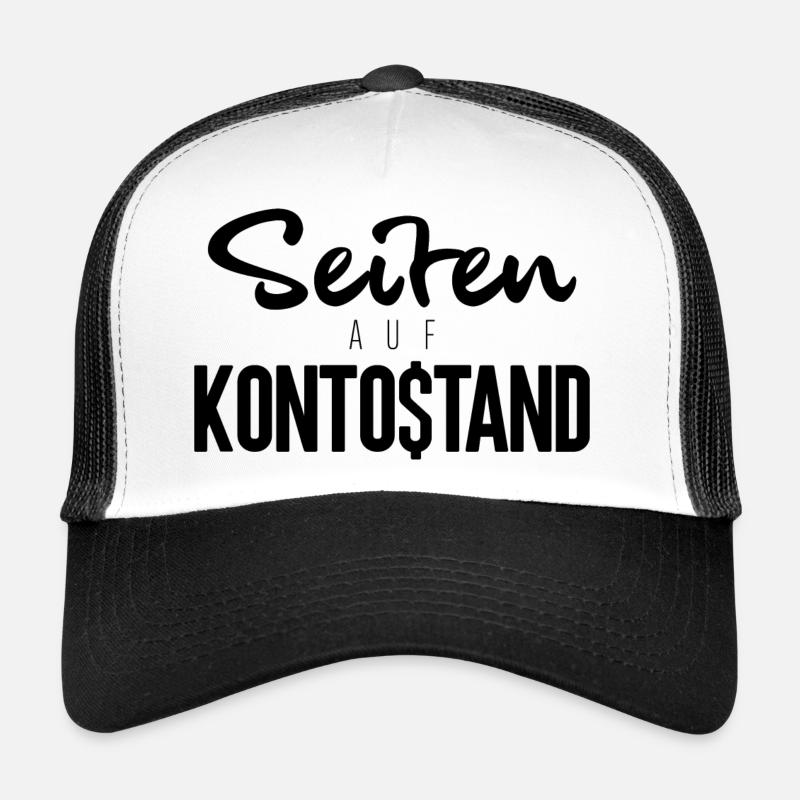 Seiten auf Kontostand Trucker Cap