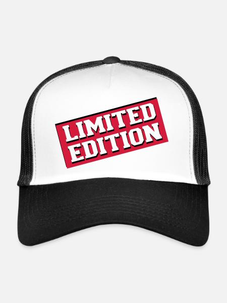 limited_edition02 - Trucker Cap - white/black - Front