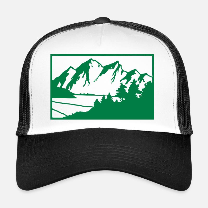 mountains Trucker Cap