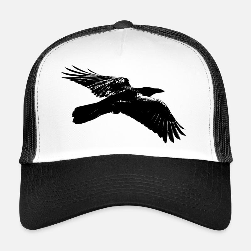 Corbeau Casquette trucker 