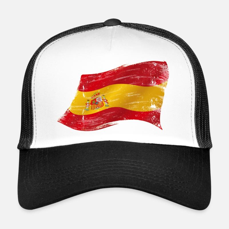 Bandera España ✅ Spanische Flagge ✔ Trucker Cap