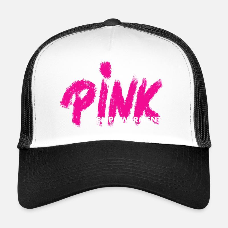 ROSE Empowerment / ruban rose Casquette trucker 