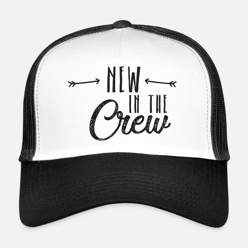 nouveau dans l'équipage Casquette trucker 