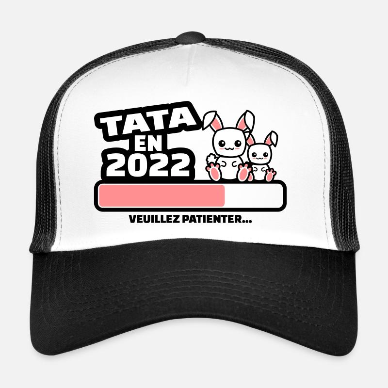 tata en 2022 annonce grossesse tata Casquette trucker 