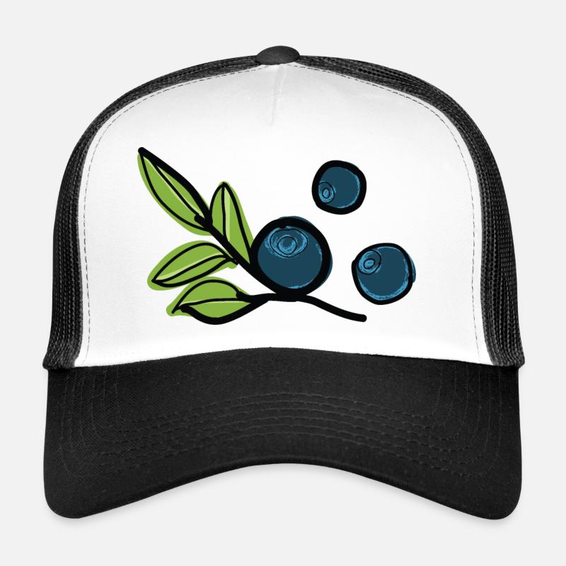 Fruits de myrtille Casquette trucker 