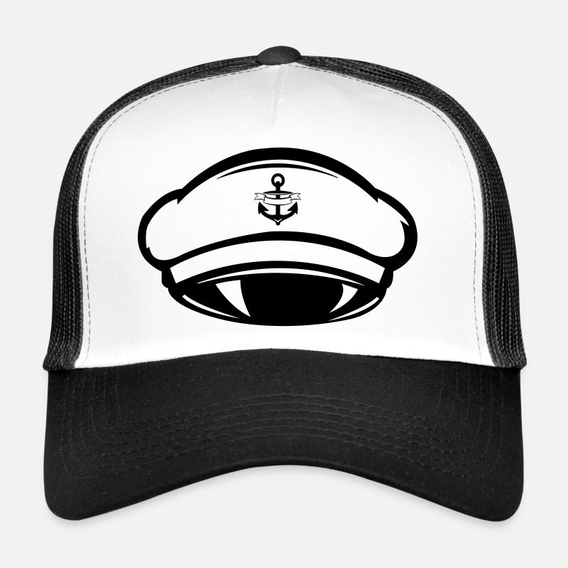 Capitaine de bonnet Casquette trucker 