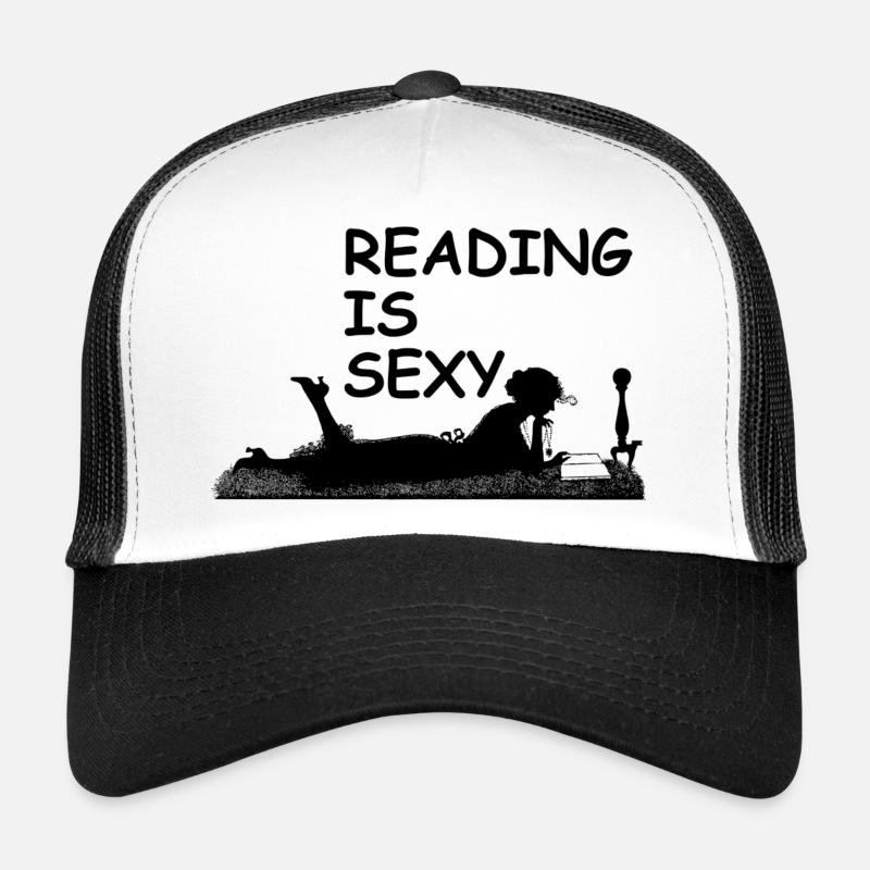 Reading is sexy Trucker Cap