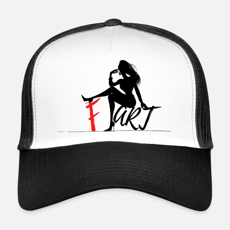 F. Art - Cool Print Casquette trucker 