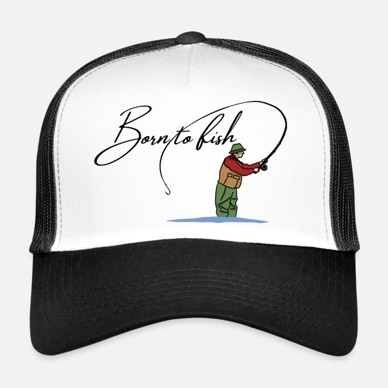 Born to fish Trucker Cap