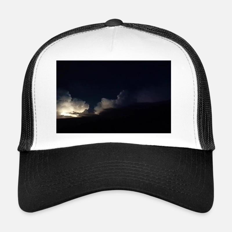 Thunderstorms at night Trucker Cap