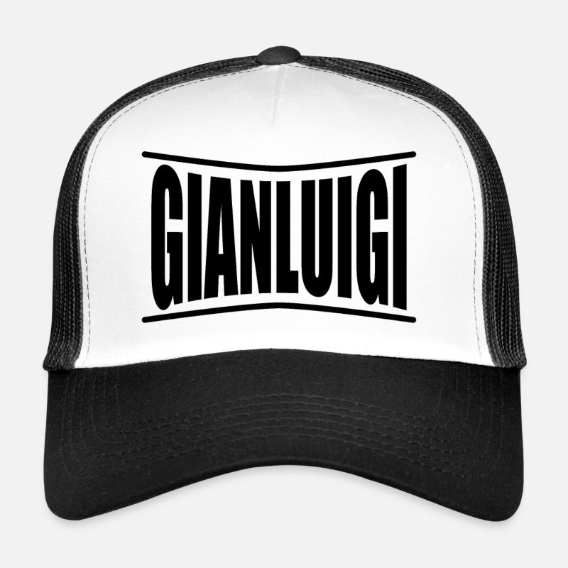T-Shirt Gianluigi T-Shirt Geschenkidee Trucker Cap