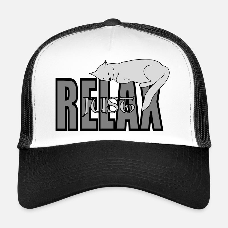 Cat Just Relax Trucker Cap