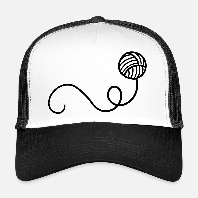 Boule de laine de dessin animé Casquette trucker 