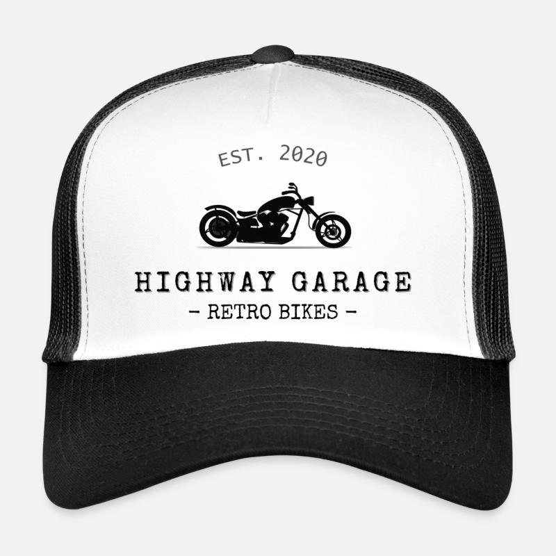 Retro Bikes Trucker Cap