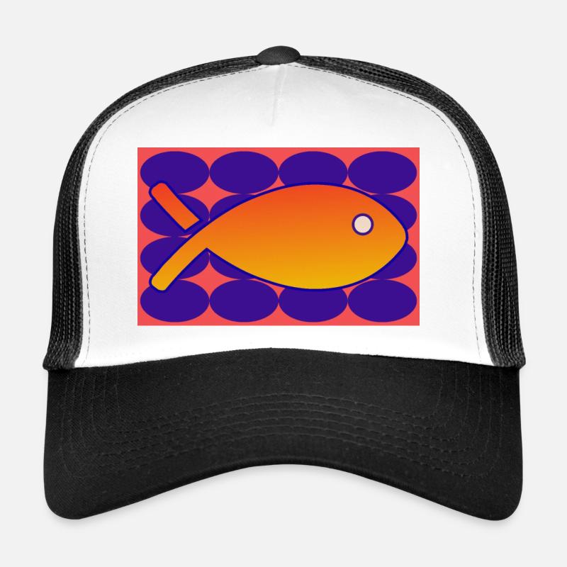 POISSON Casquette trucker 