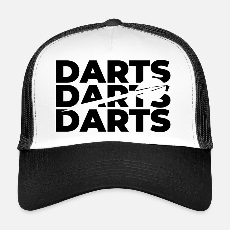 Darts - Trucker Cap - white/black