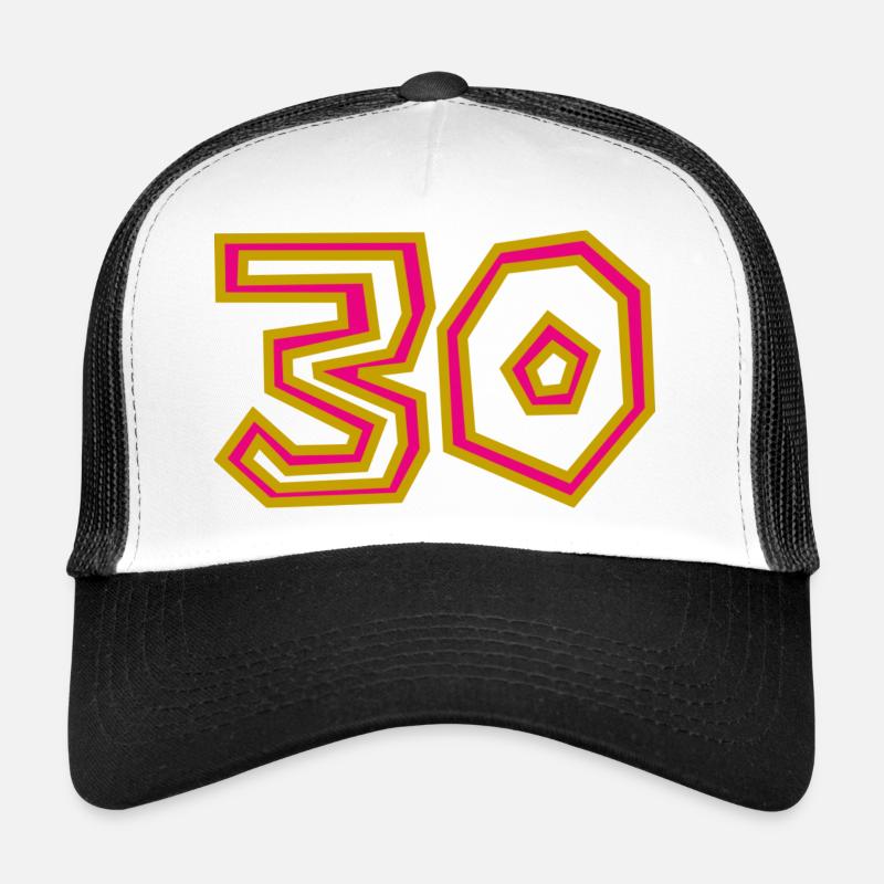 30. 30 YEARS. 30th ANNIVERSARY. 30TH ANNIVERSARY. Trucker Cap