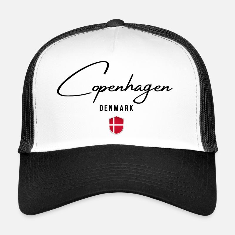 J’adore Copenhague, souvenir de Copenhague Casquette trucker 