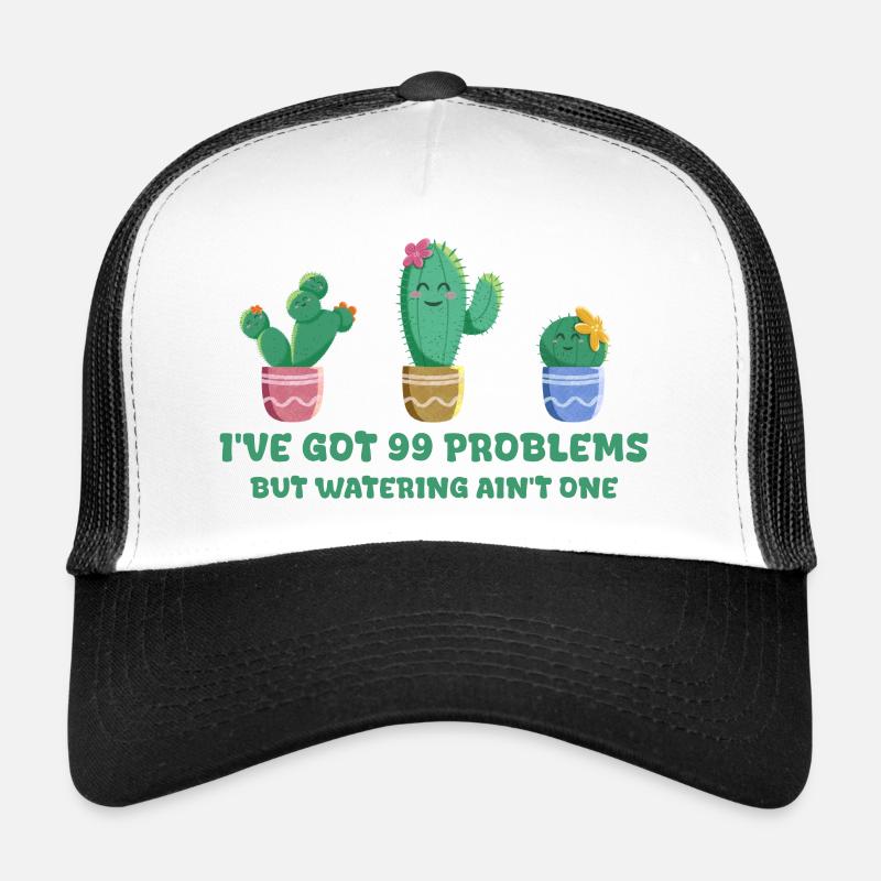 Cactus mignon sans problèmes Casquette trucker 