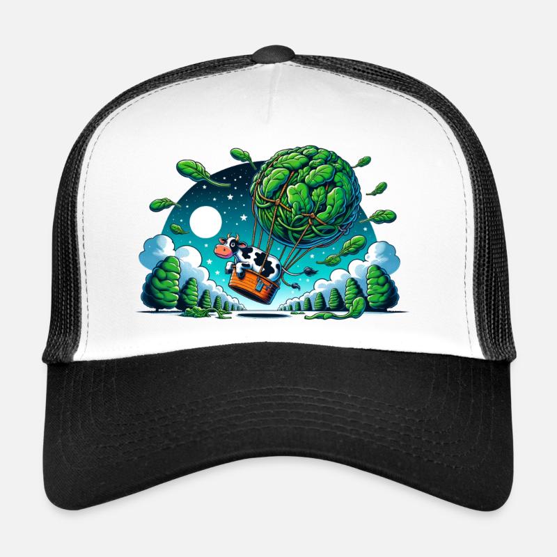 Leaf Lift Kuh-Reise Trucker Cap