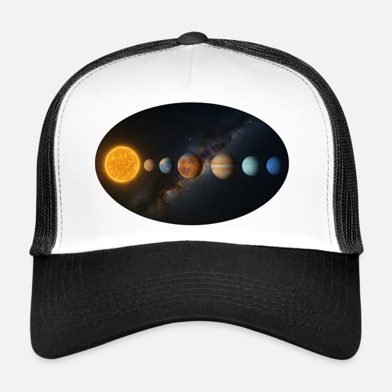 Soleil - Système solaire - Planètes Casquette trucker 