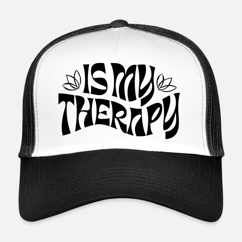 Is My Therapy – Retro Statement Trucker Cap