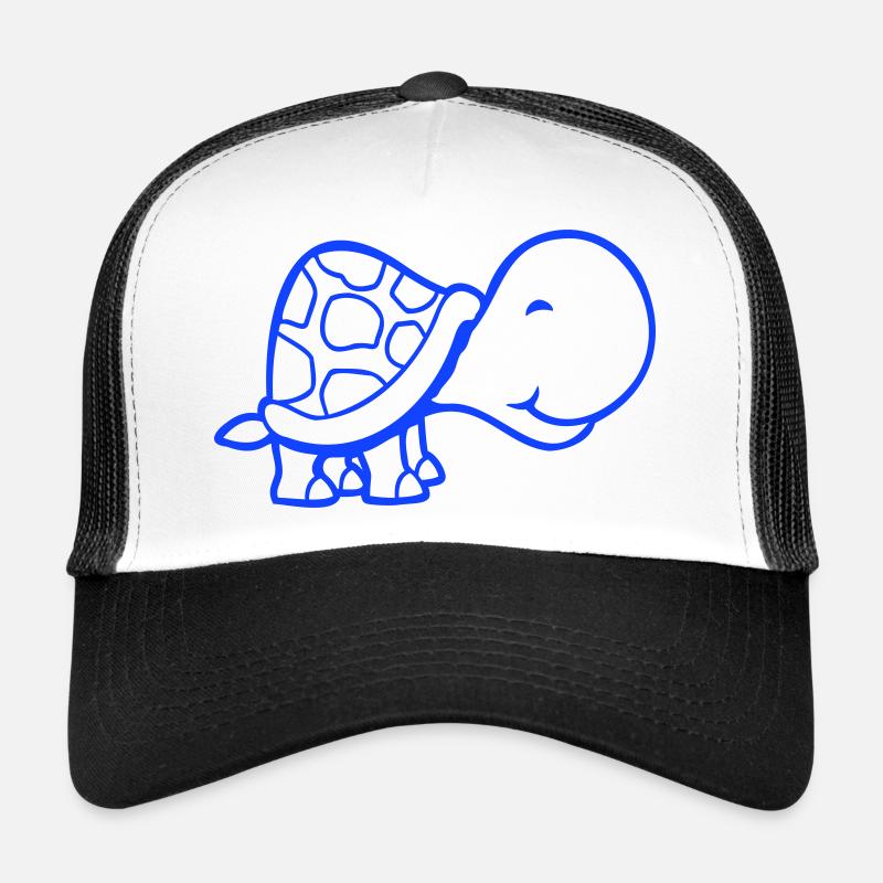 turtle cute smiling happy funny Trucker Cap