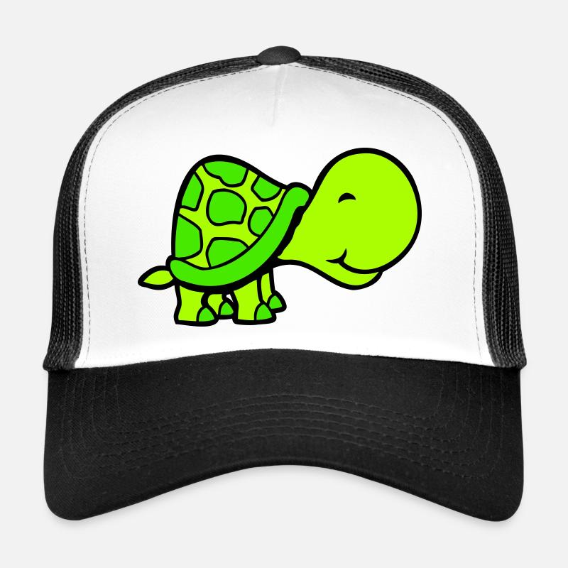 turtle cute smiling happy funny Trucker Cap