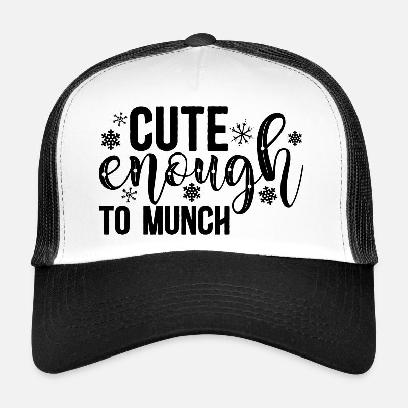 Assez mignon pour être grignoté – Design doux et ludique Casquette trucker 