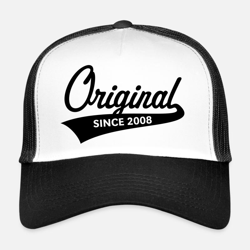 Original Since 2008 (Geburtsjahr, Geburtstag / B) Trucker Cap