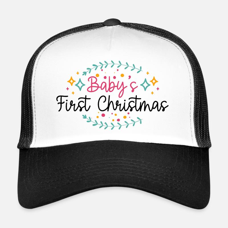 Bébé premier Noël Casquette trucker 