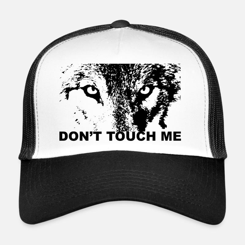 Wolf - Trucker Cap - Weiß/Schwarz
