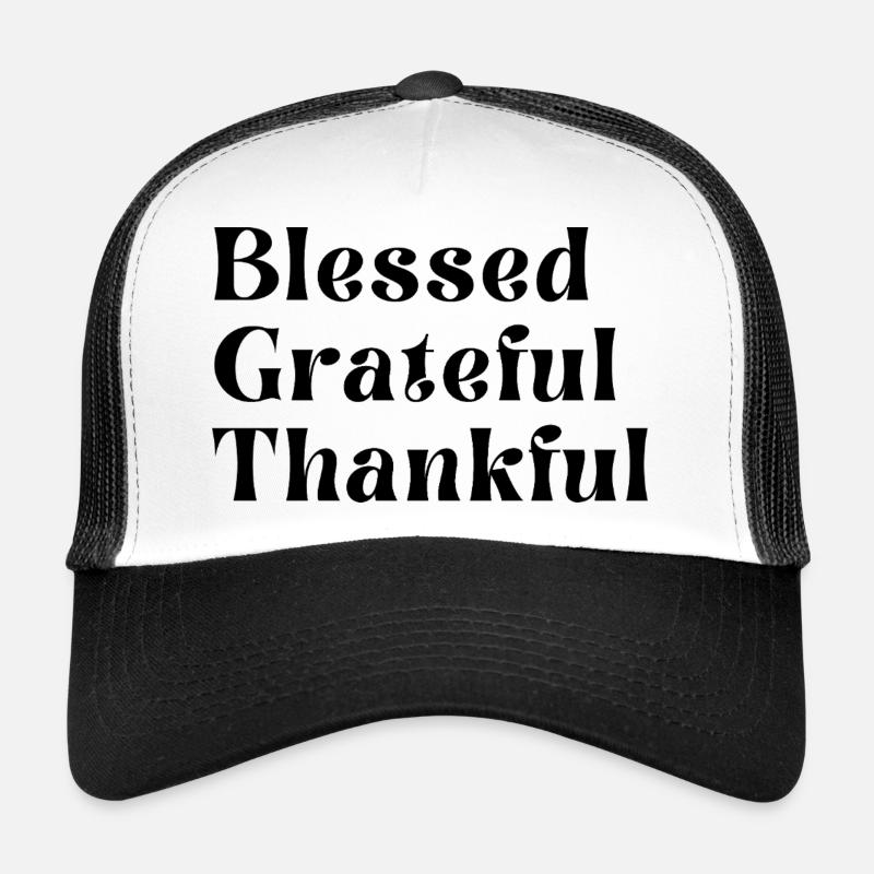 Dankbar, dankbar, Trucker Cap