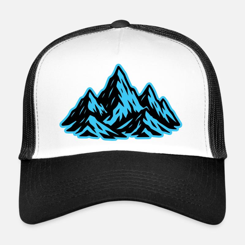 Mountains Summit Icon Trucker Cap