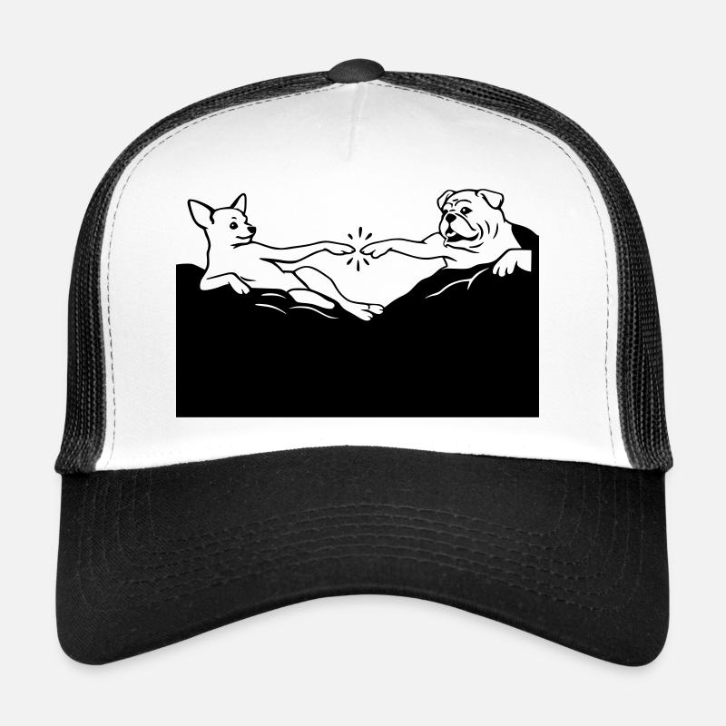 La création des chiens Michel-Ange Casquette trucker 