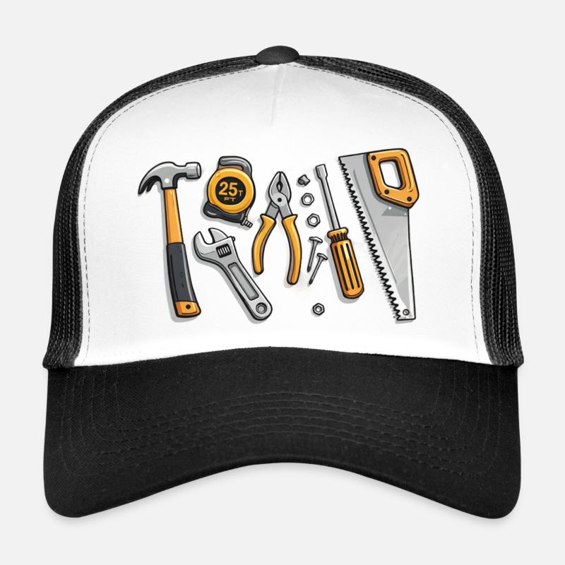 Tool illustration for craftsmen Trucker Cap