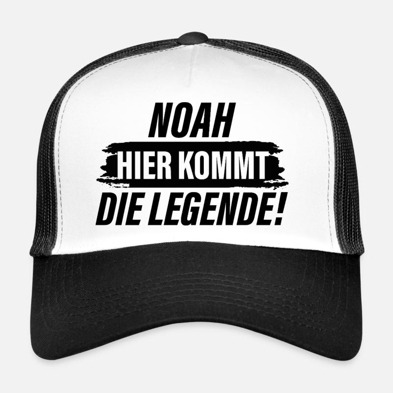Noah - Here Comes the Legend - Trucker Cap - white/black