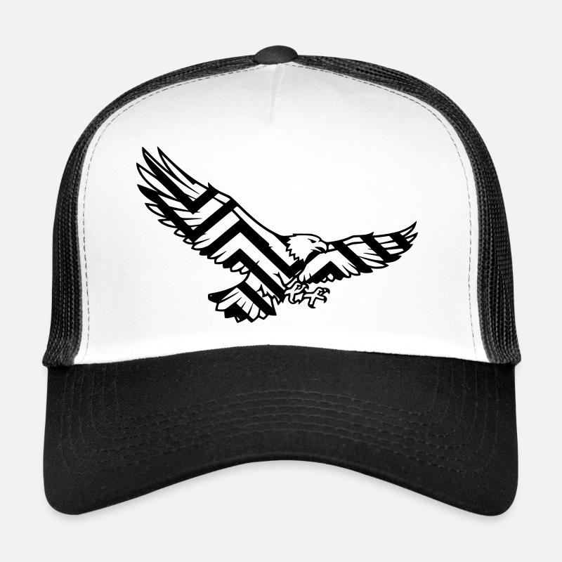 Adler Geometrisch Polygon Logo Trucker Cap