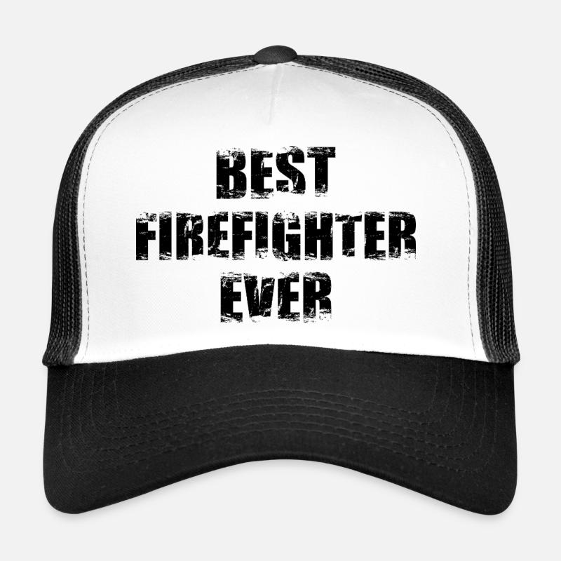 Firefighter Quote Trucker Cap