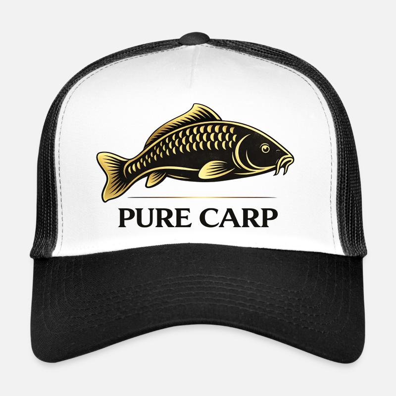 Pure Carp Minimal – Conception de pêche propre Casquette trucker 