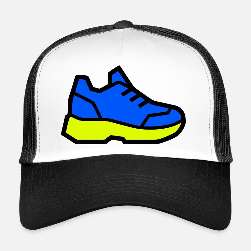 Moderner Laufschuh Sneaker Trucker Cap