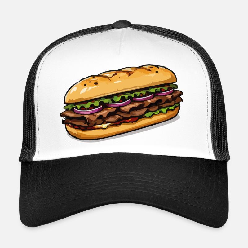 Sandwich illustration Trucker Cap