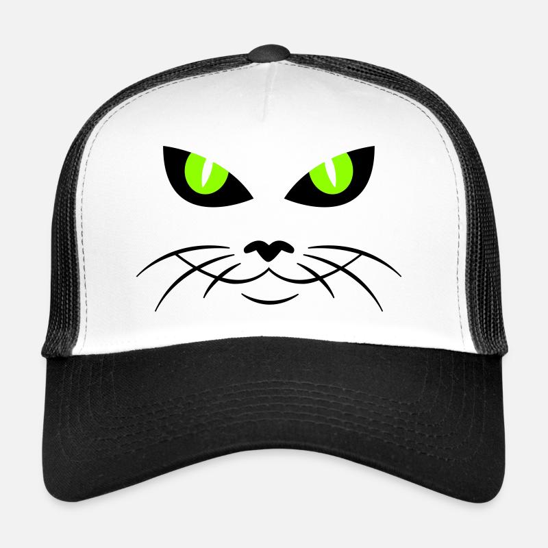 cat face - katzengesicht Trucker Cap