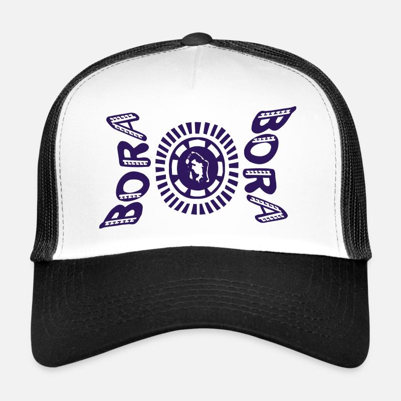 map tattoo bora bora Casquette trucker 